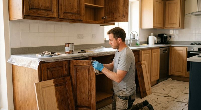 Kitchen Cabinet Refinishing in Carmel, IN