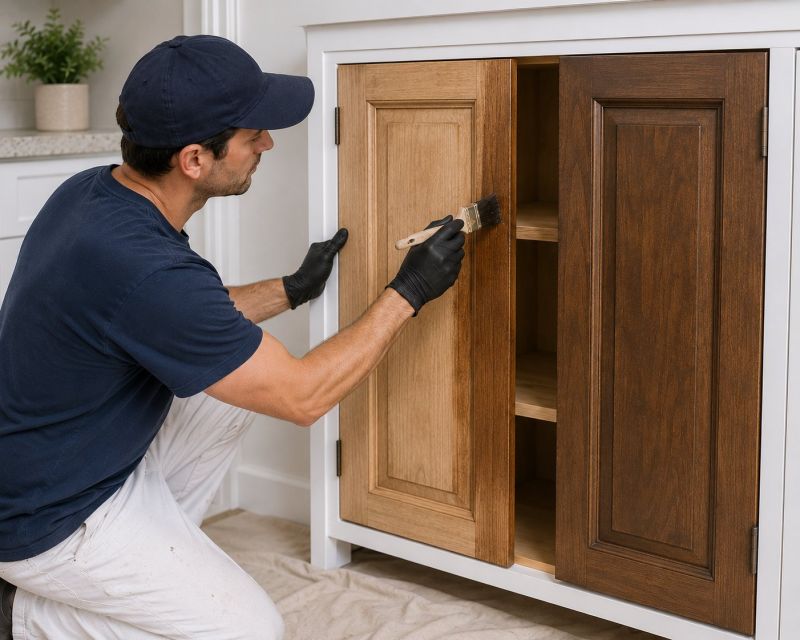 Kitchen Cabinet Refinishing in Carmel, IN