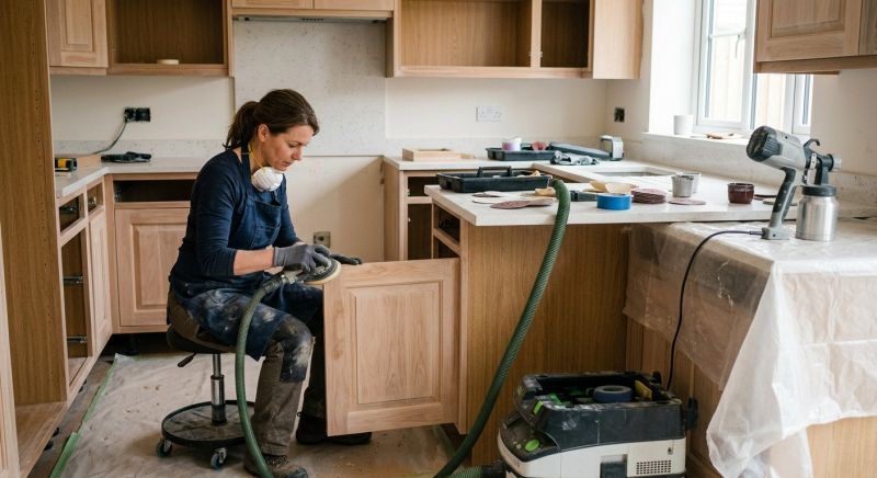 Kitchen Cupboard Refinishing in Muncie, IN